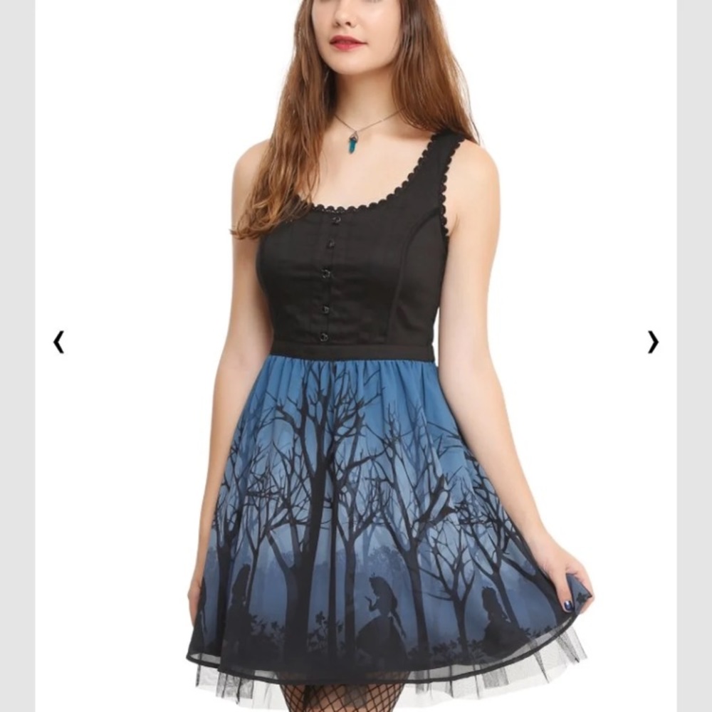 Alice In Wonderland Corset Lace Dress